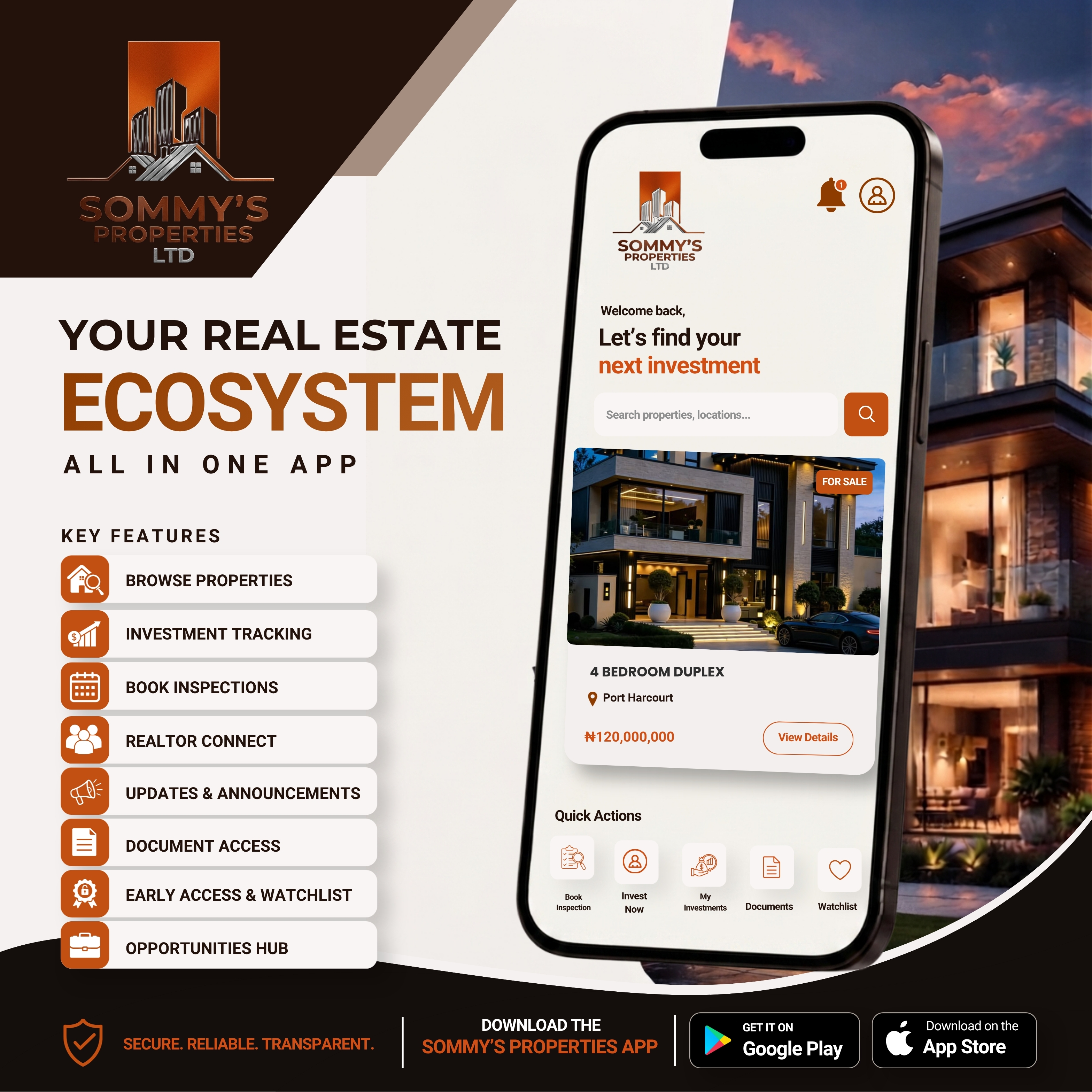 Sommy Properties promotional graphic